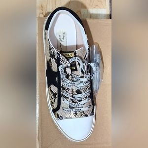 Vintage Havana Alive 5 Leather Sneakers - snake - size 11